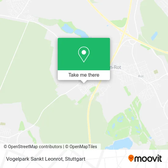 Карта Vogelpark Sankt Leonrot