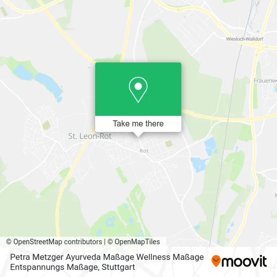 Карта Petra Metzger Ayurveda Maßage Wellness Maßage Entspannungs Maßage