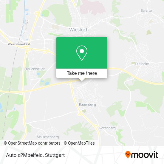 Карта Auto d?Mpelfeld