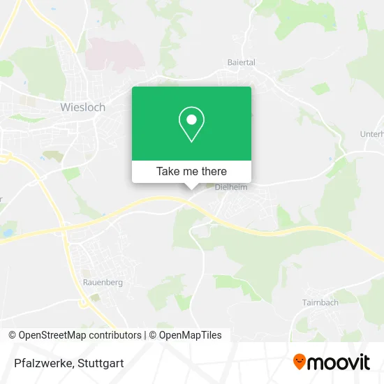 Карта Pfalzwerke