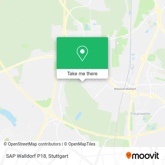 Карта SAP Walldorf P18