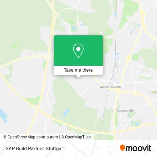 Карта SAP Build Partner