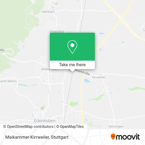 Карта Maikammer-Kirrweiler