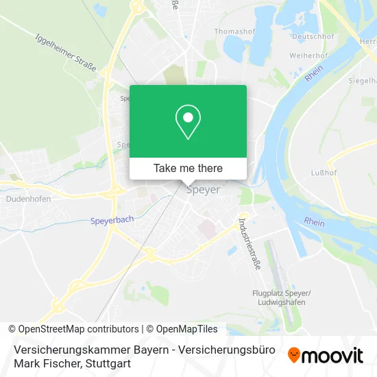 Карта Versicherungskammer Bayern - Versicherungsbüro Mark Fischer