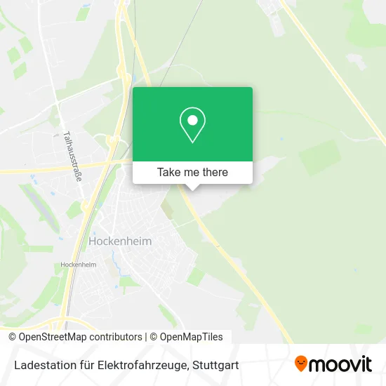 Карта Ladestation für Elektrofahrzeuge