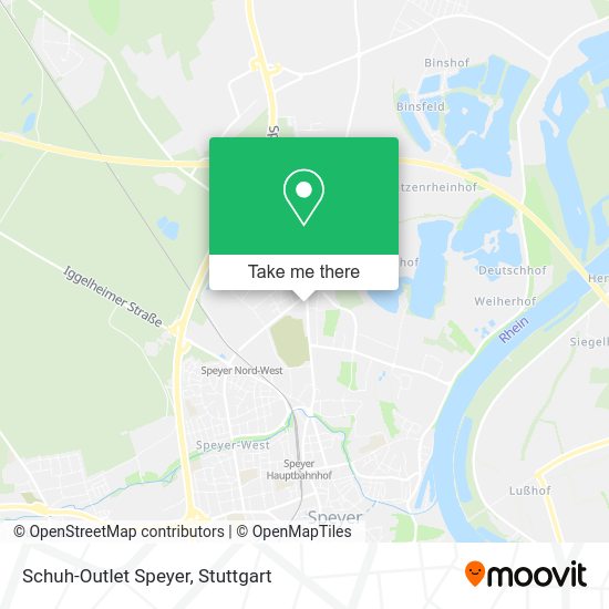 Карта Schuh-Outlet Speyer