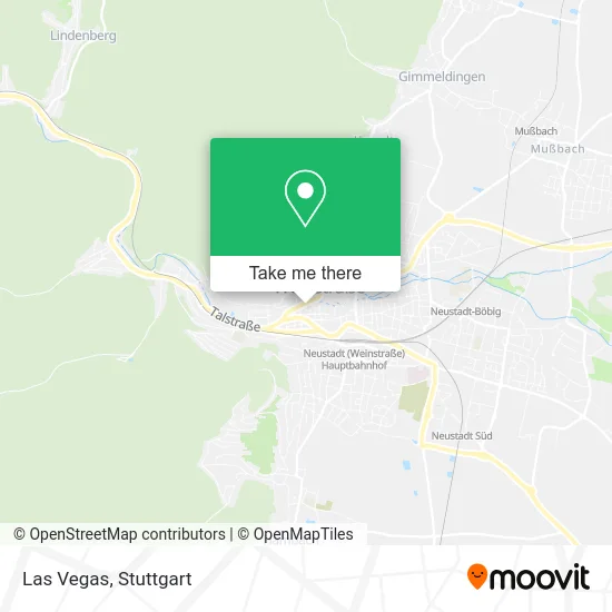 Карта Las Vegas