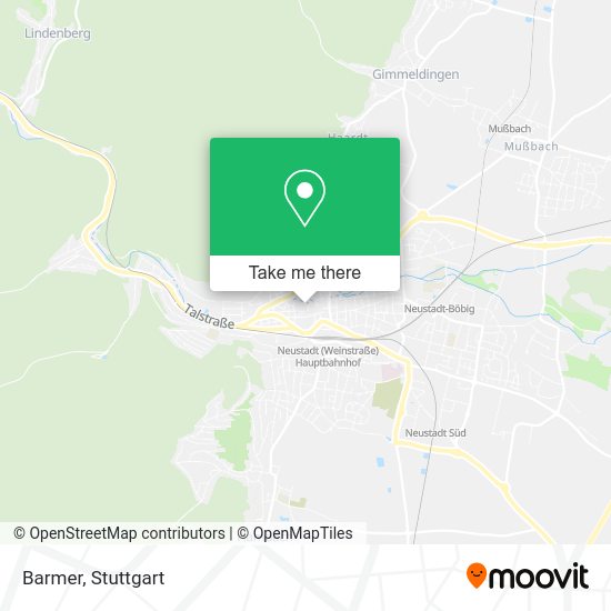 Карта Barmer