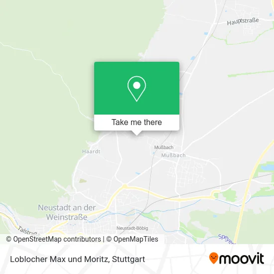 Карта Loblocher Max und Moritz