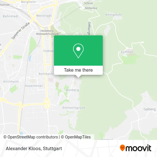 Карта Alexander Kloos