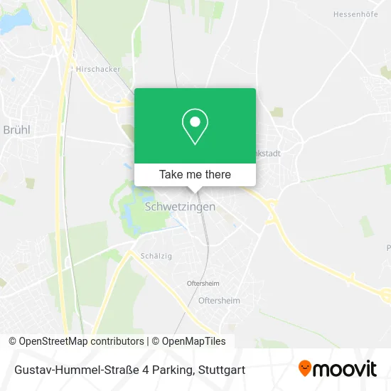 Карта Gustav-Hummel-Straße 4 Parking
