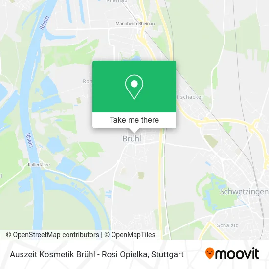 Auszeit Kosmetik Brühl - Rosi Opielka map