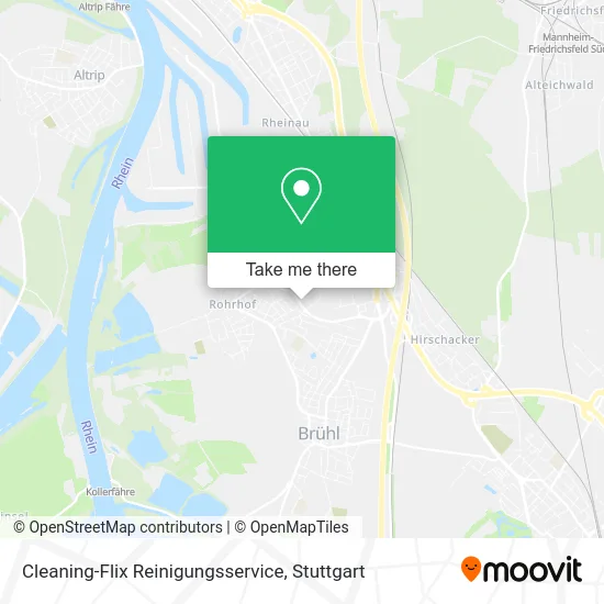 Карта Cleaning-Flix Reinigungsservice