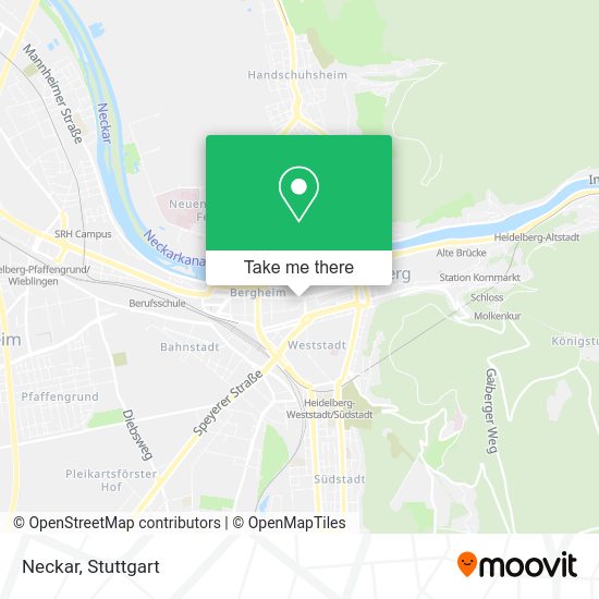 Карта Neckar
