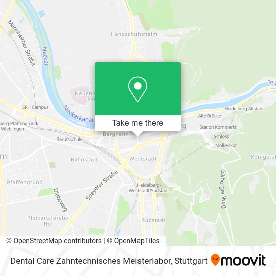 Карта Dental Care Zahntechnisches Meisterlabor