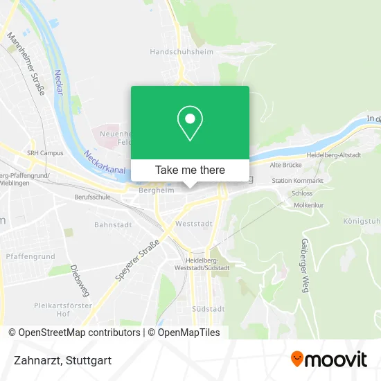 Карта Zahnarzt