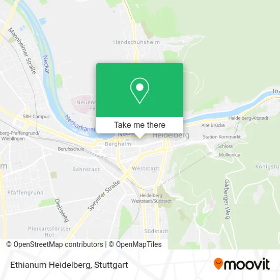 Карта Ethianum Heidelberg