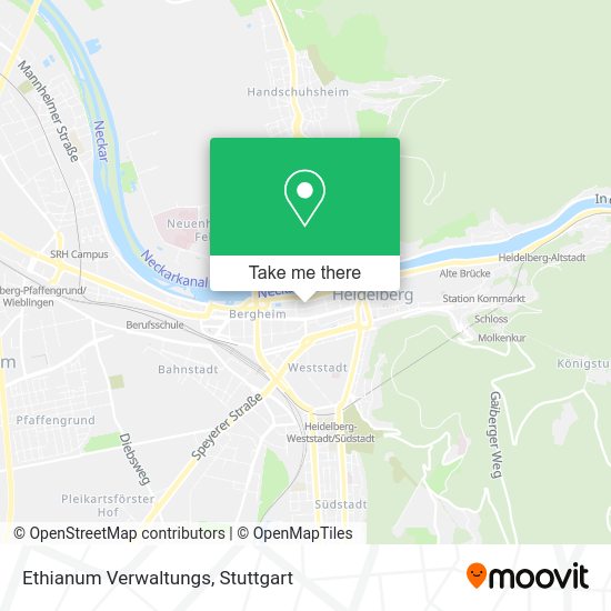 Карта Ethianum Verwaltungs