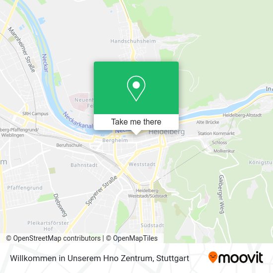 Карта Willkommen in Unserem Hno Zentrum