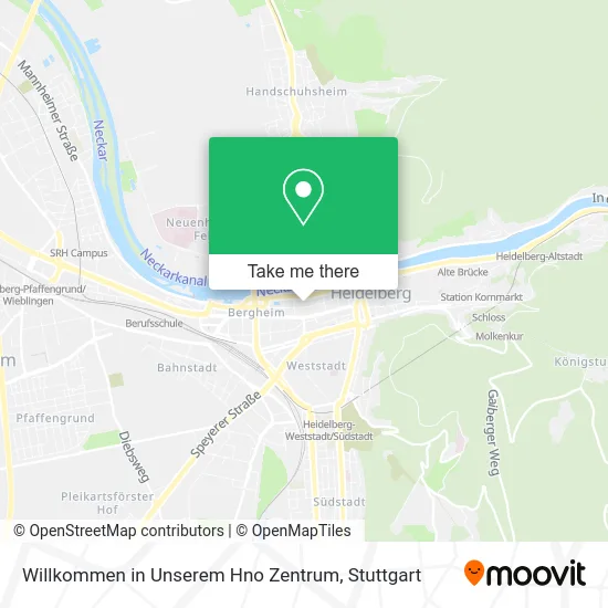Карта Willkommen in Unserem Hno Zentrum
