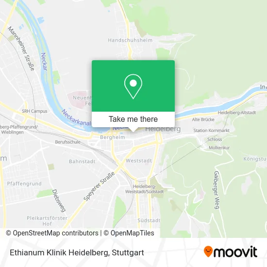 Карта Ethianum Klinik Heidelberg