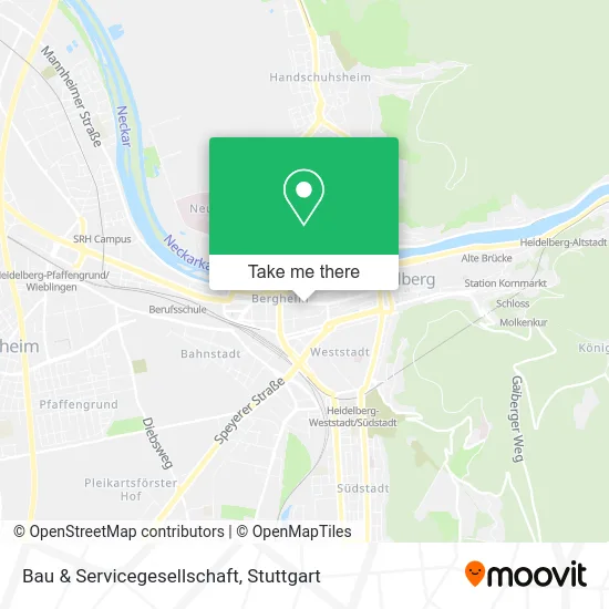 Карта Bau & Servicegesellschaft
