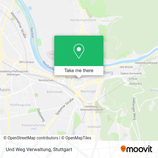 Карта Und Weg Verwaltung