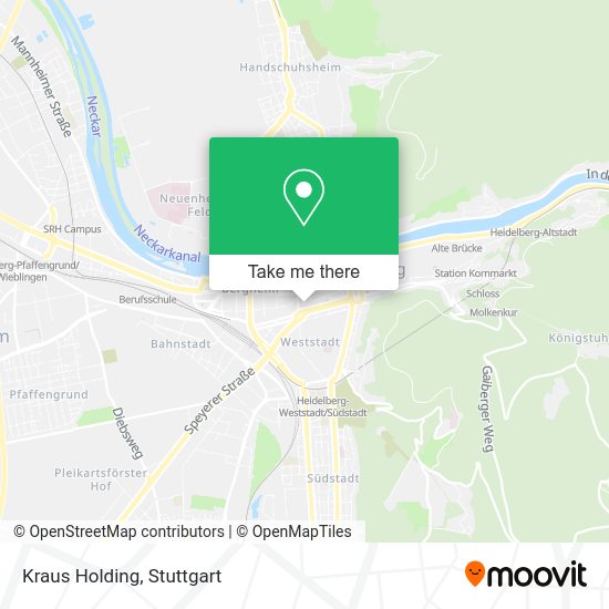 Карта Kraus Holding