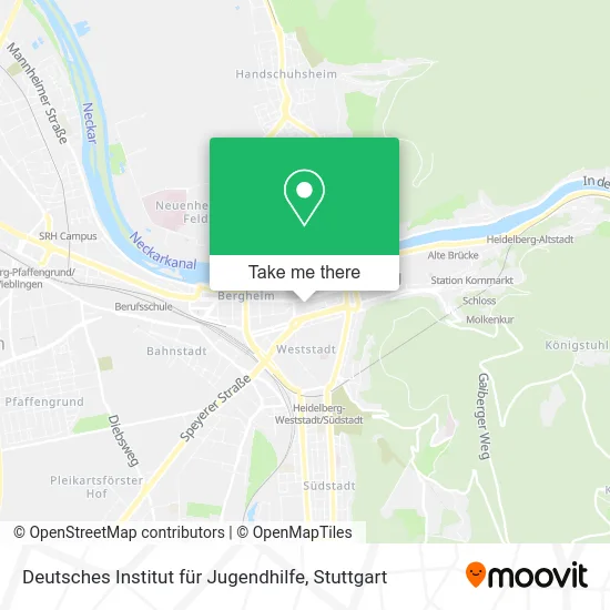 Карта Deutsches Institut für Jugendhilfe