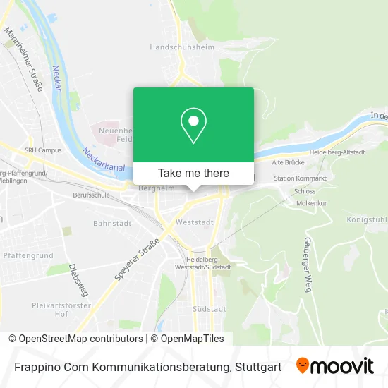 Карта Frappino Com Kommunikationsberatung