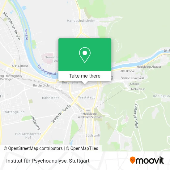 Карта Institut für Psychoanalyse