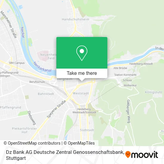 Карта Dz Bank AG Deutsche Zentral Genossenschaftsbank