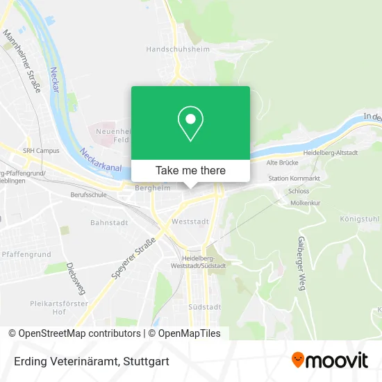 Карта Erding Veterinäramt