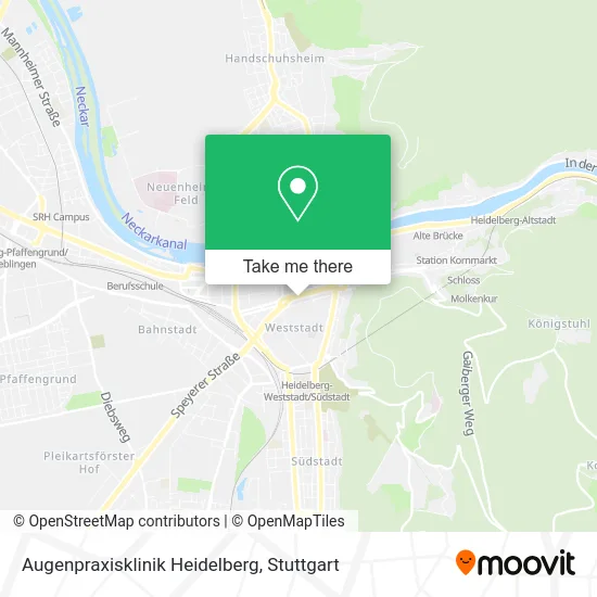 Карта Augenpraxisklinik Heidelberg