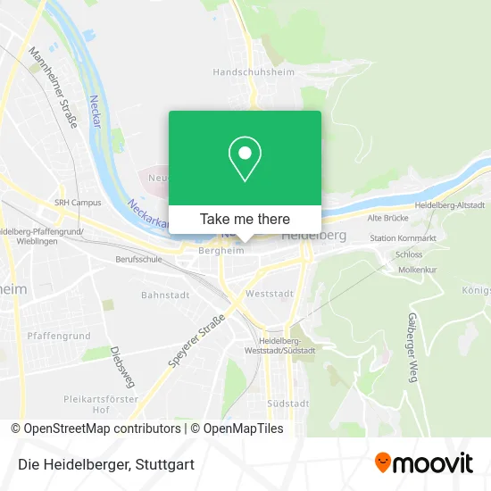 Карта Die Heidelberger
