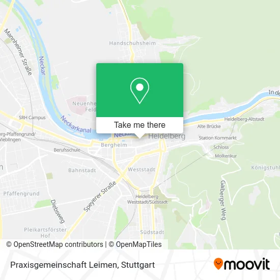 Карта Praxisgemeinschaft Leimen