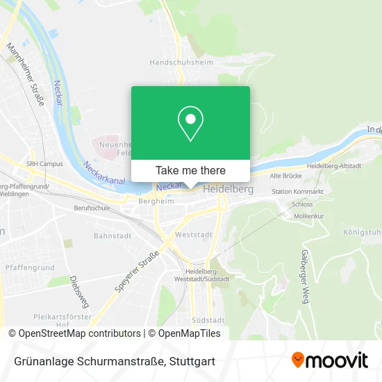 Карта Grünanlage Schurmanstraße