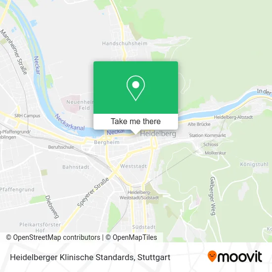 Карта Heidelberger Klinische Standards