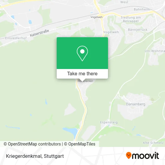 Карта Kriegerdenkmal