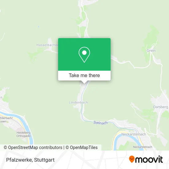 Карта Pfalzwerke
