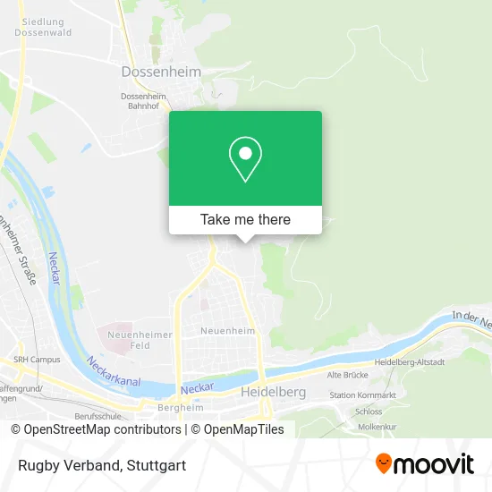 Карта Rugby Verband