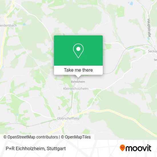 Карта P+R Eichholzheim
