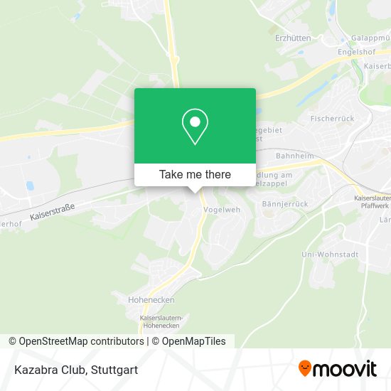 Карта Kazabra Club
