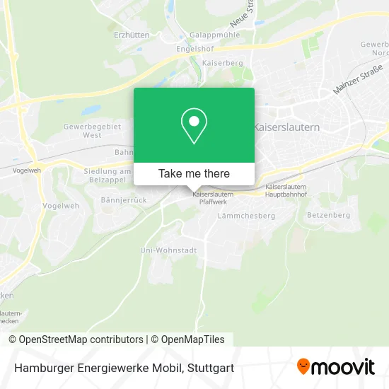 Карта Hamburger Energiewerke Mobil