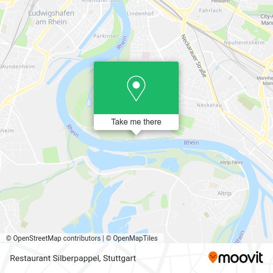 Карта Restaurant Silberpappel