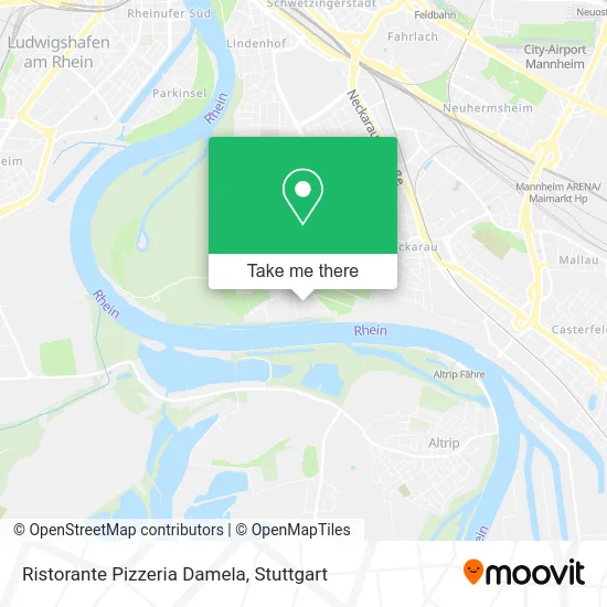 Карта Ristorante Pizzeria Damela