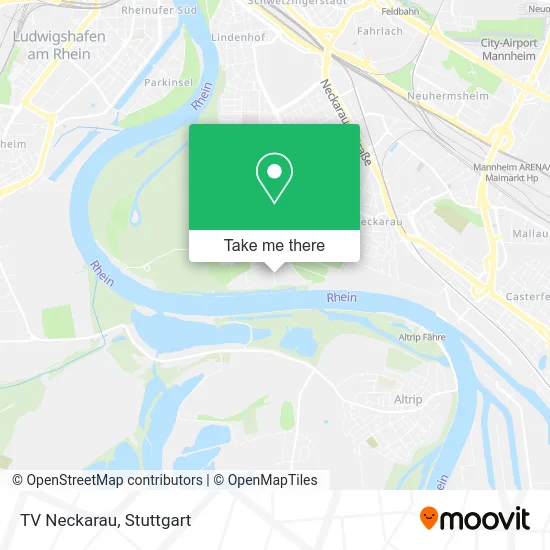 Карта TV Neckarau