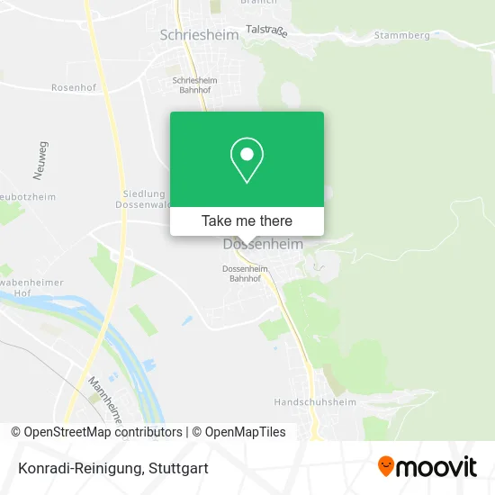 Карта Konradi-Reinigung