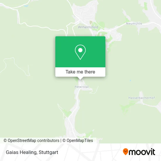 Карта Gaias Healing