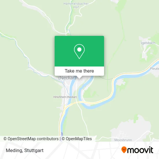 Карта Meding